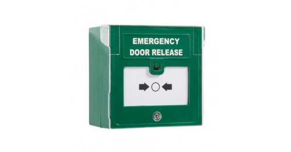 RGL EDR-2 Emergency Door Release Button Green (Double Pole)